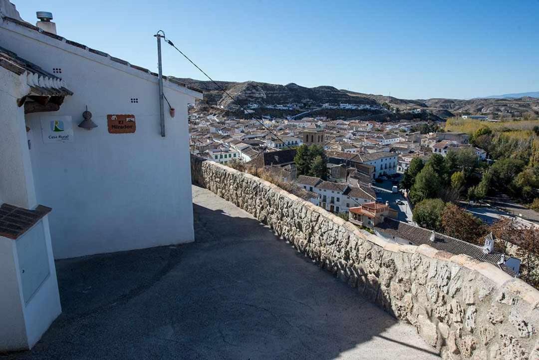 Casas Cueva El Mirador De Galera Guest House Екстериор снимка